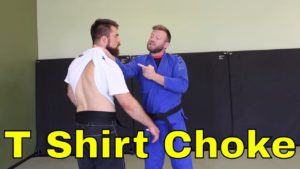 t shirt choke