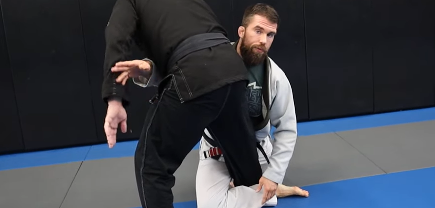 leg trip takedown